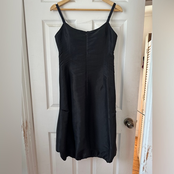 Annie Thompson Little Black Slip Dress, Size 8 - Picture 4 of 7
